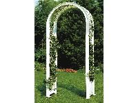 Садовая арка с штырями для установки 37901, белая