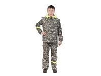 Защитный костюм детский (зеленый) ХБ-ПЭ7_КМФ1_4